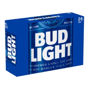 Bud Light Suitcase 24pk 12 oz Cans