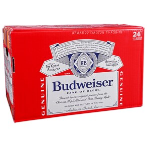 Budweiser Loose 24pk 12 oz Bottles