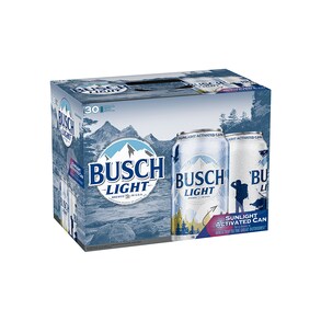 Busch Light 30pk 12 oz Cans