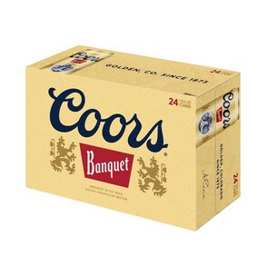 Coors Banquet Suitcase 24pk 12 oz Cans