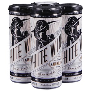 Infinite Monkey White Wine Can 4 pack 250 ml